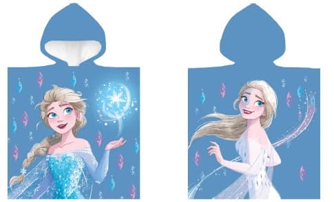 Disney Frozen Snö Strandhandduk Poncho 50x100 cm