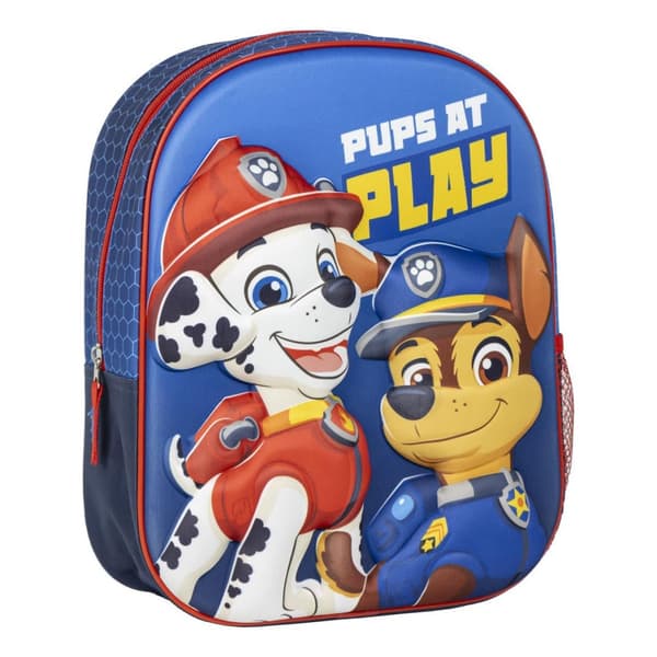 Paw Patrol Pups at Play 3D ryggsäck, 31 cm väska