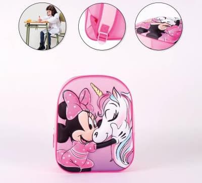 Disney Mimmi Pigg 3D ryggsäck, väska 31 cm
