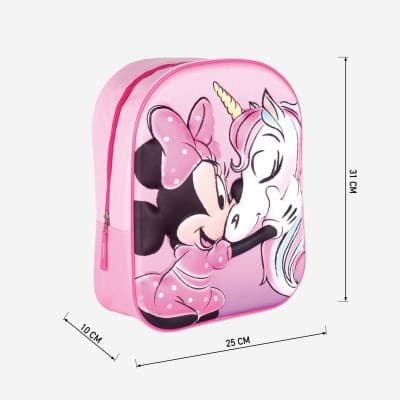 Disney Mimmi Pigg 3D ryggsäck, väska 31 cm
