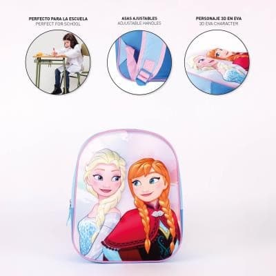 Disney Frozen 3D ryggsäck, väska 31 cm