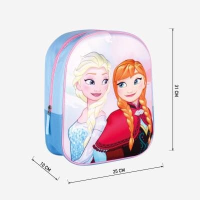 Disney Frozen 3D ryggsäck, väska 31 cm