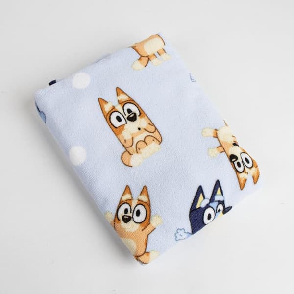 Bluey strandhandduk poncho 50x115 cm - perfekt för soliga dagar!