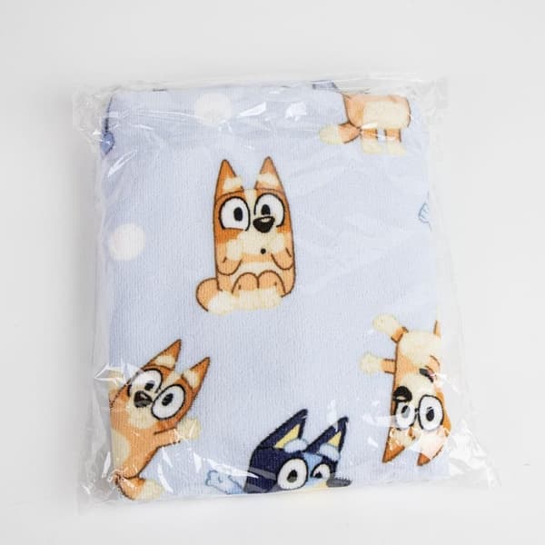 Bluey strandhandduk poncho 50x115 cm - perfekt för soliga dagar!
