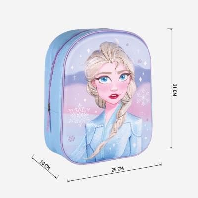 Disney Frozen 3D ryggsäck, väska 31 cm