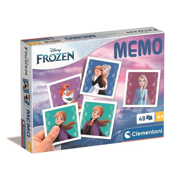 Disney Frozen 48-bitars minnesspel i lövhög - Clementoni