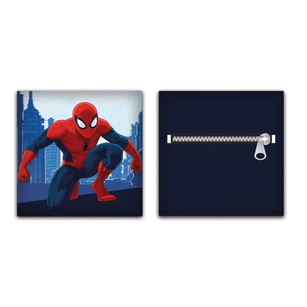 Spider-Man 35x35 cm Sammetkudde med avtagbart överdrag