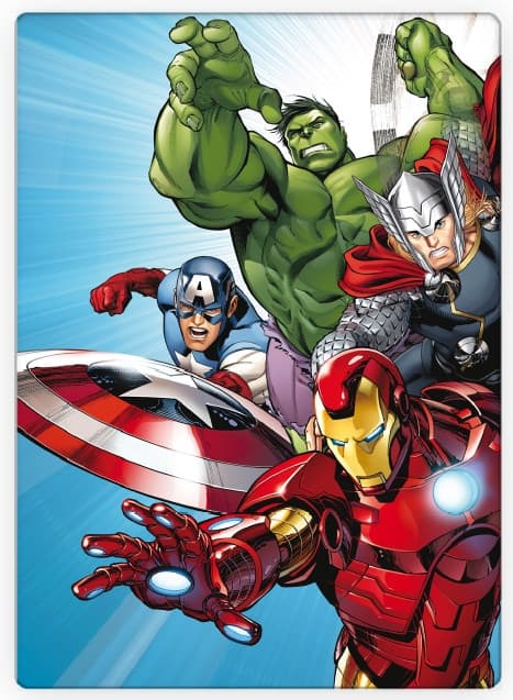 Avengers Fleecefilt 100x140 cm – Mjuk och Bekväm för Stora Äventyr!