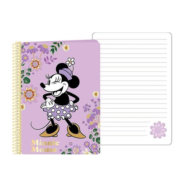 Disney Mimmi Pigg Lila Spiralblock A5