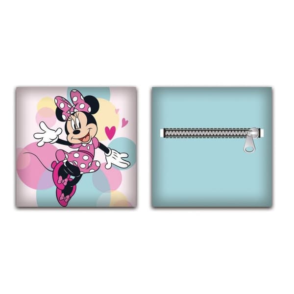 Disney Mimmi Pigg Bubble Dekorativ Kudde med Avtagbart Överdrag 35x35 cm i Velour