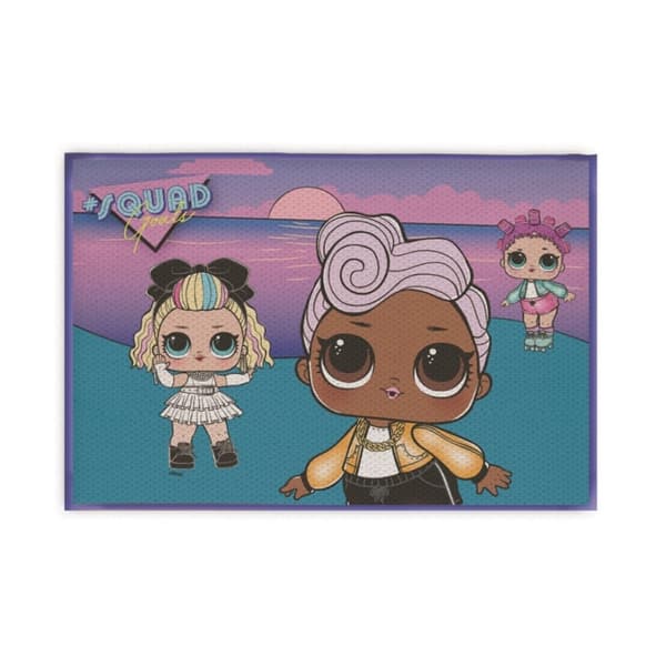 LOL Surprise Squad dörrmatta, badrumsmatta 40x60 cm