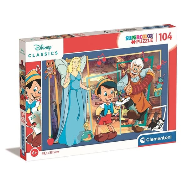 Disney Klassiker Pinocchio 104-delars pussel