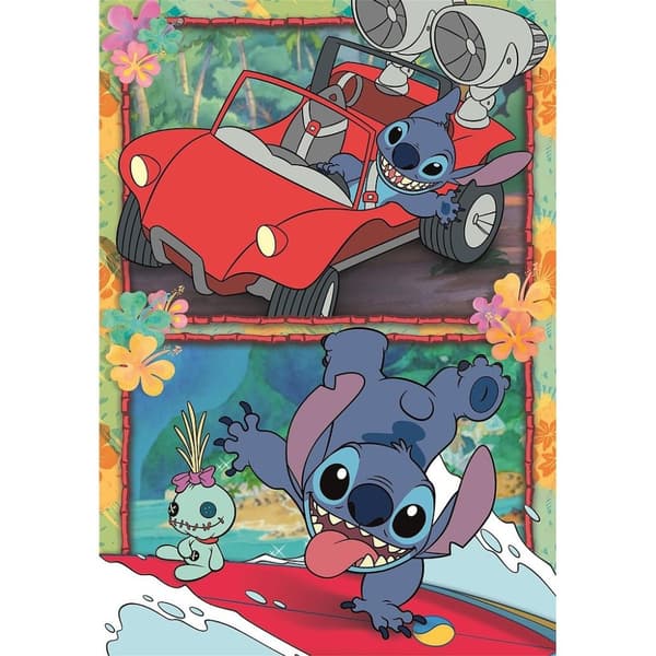 Disney Lilo & Stitch Vildt Äventyr 104-delars Clementoni pussel