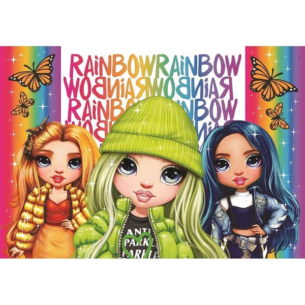 Rainbow High Fjäril 104-delars Glittrande pussel