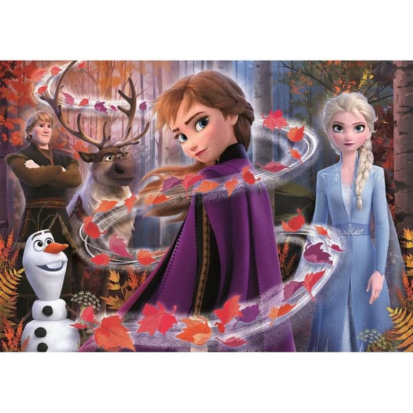 Disney Frozen Ragnoröks Glittrande Pussel med 104 Bitars Delar
