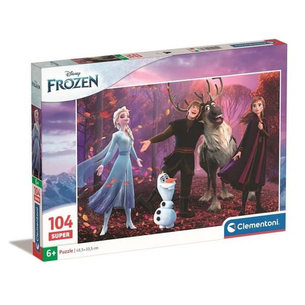 Disney Frozen Sångande 104-bitars Clementoni pussel