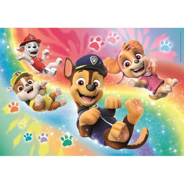 Paw Patrol Regnbåge 104-delars Fantastiskt pussel