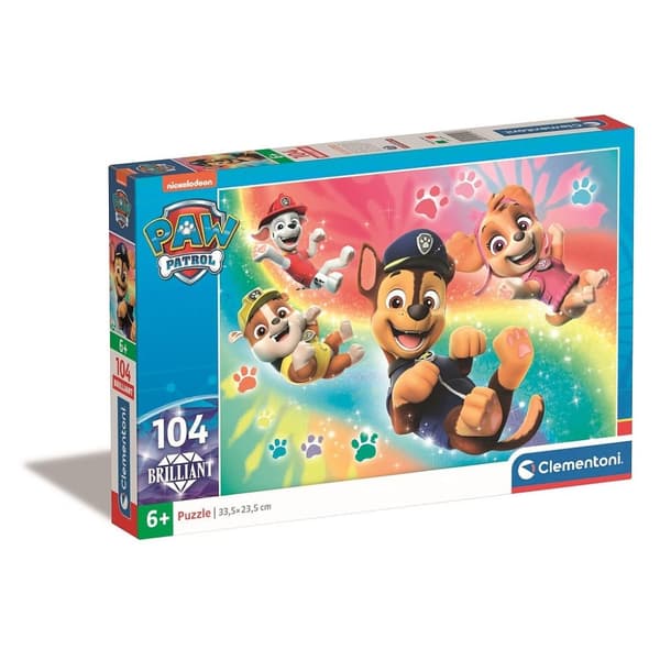 Paw Patrol Regnbåge 104-delars Fantastiskt pussel