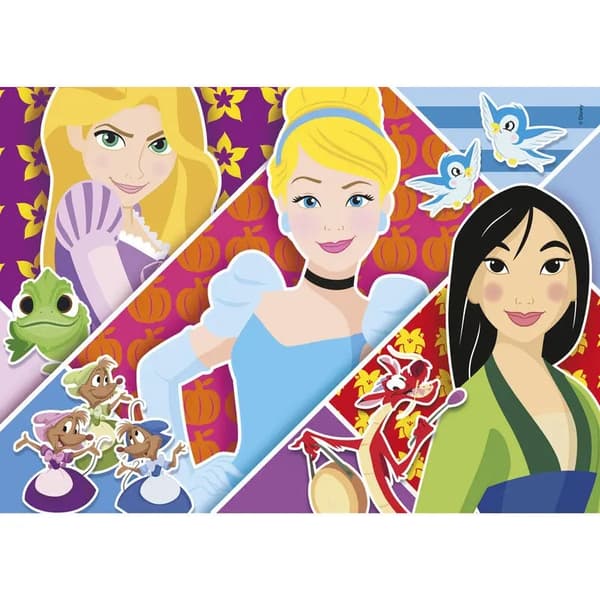 Disney Princess 2x20-bitars pussel
