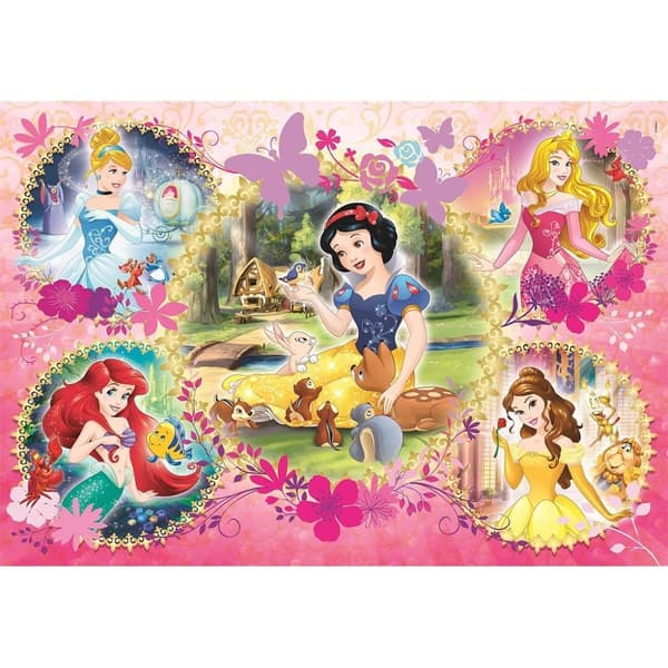 Disney Princess Gör-det-själv 2x60-bitars pussel