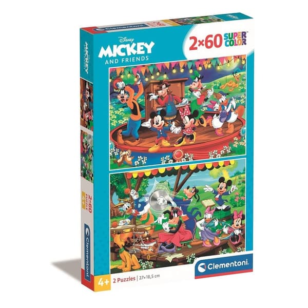 Disney Musse Pigg Orkester 2x60 db pussel