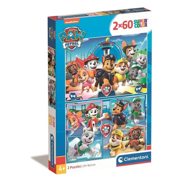 Paw Patrol High Five 2x60-bitars pussel
