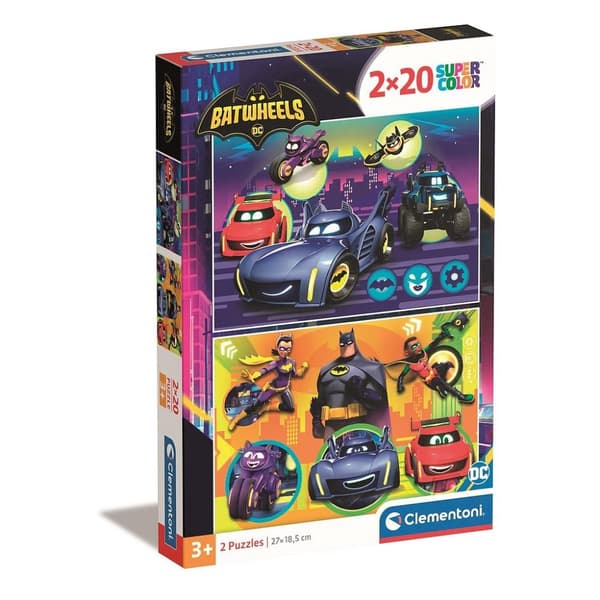 Batman Batwheels 2x20 bitars pussel av Clementoni