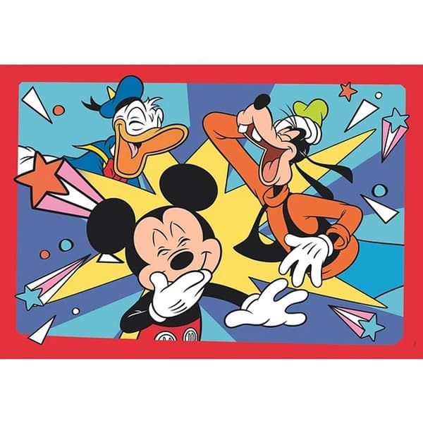 Disney Musse Pigg Skrattande 2x20 bitars pussel av Clementoni