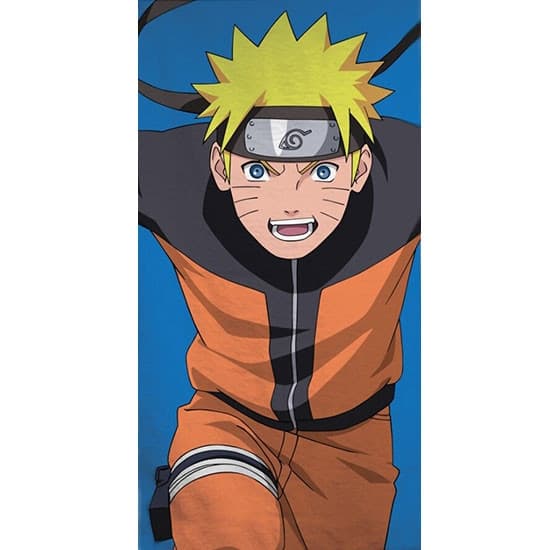 Naruto badhandduk, strandhandduk 70x140 cm (Snabbtorkande)