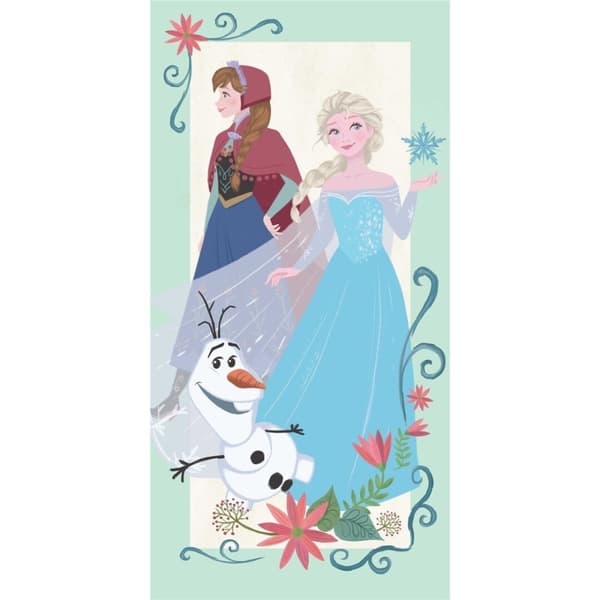 Disney Frozen badhandduk, strandhandduk 70x140 cm