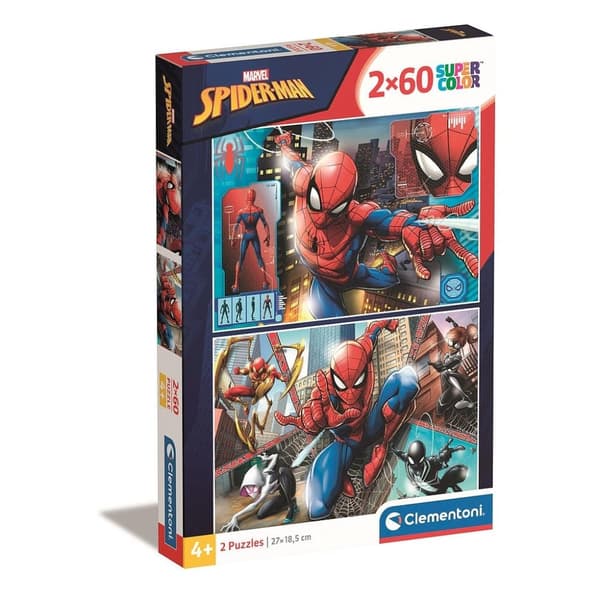 Spider-Man Partners in Kostymer 2x60 bitars pussel