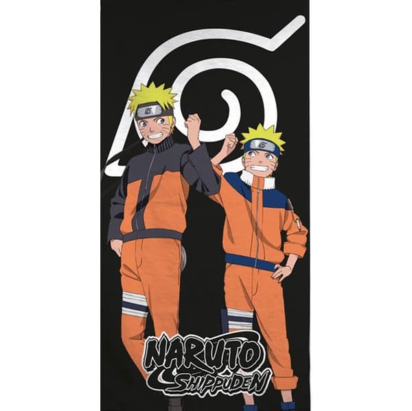 Naruto Vuxenbadhandduk, Strandhandduk 70x140 cm (Snabbtorkande)