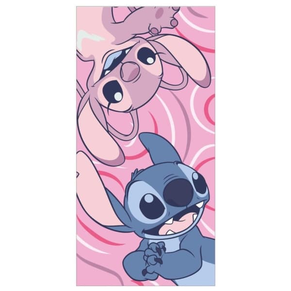 Disney Lilo & Stitch badhandduk, strandhandduk 70x140 cm (Snabbtorr)