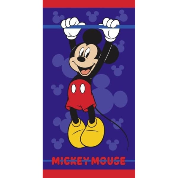 Disney Musse Pigg Force badhandduk, strandhandduk 70x140 cm (Snabbtorkande)