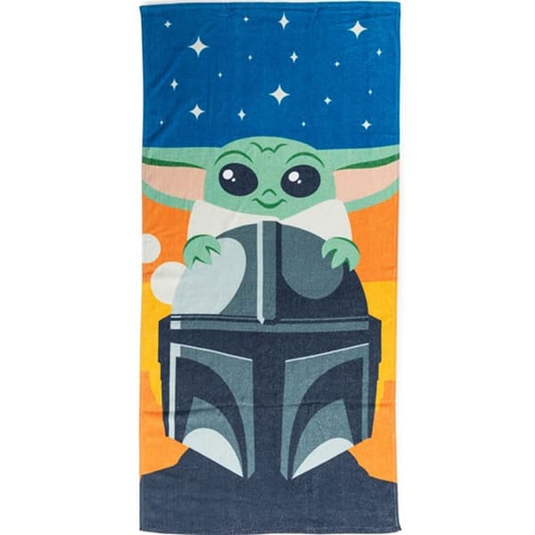 Star Wars Mandalorian badlakan & strandhandduk 70×140 cm