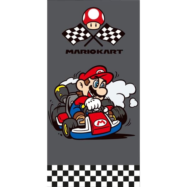 Super Mario Kart badlakan & strandhandduk 70×140 cm
