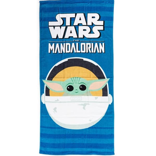 Star Wars Baby Yoda badlakan & strandhandduk 70×140 cm