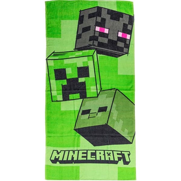 Minecraft Mobs badlakan & strandhandduk 70×140 cm