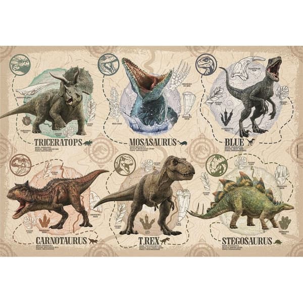 Jurassic World 104-delars pussel