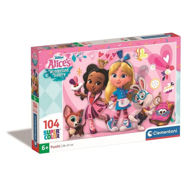 Alice i Underlandets Bageri Fergie Disney 104-delars pussel