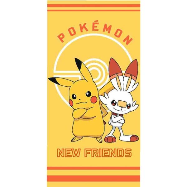 Pokémon New Friends badlakan & strandhandduk 70×140 cm
