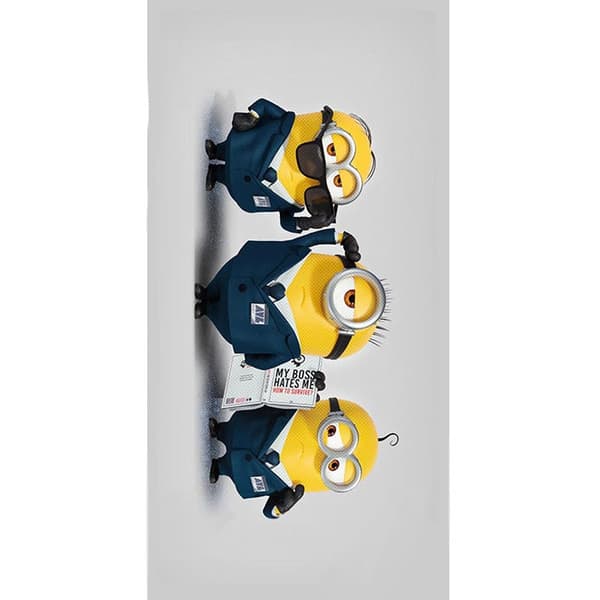Minions badlakan & strandhandduk 70×140 cm
