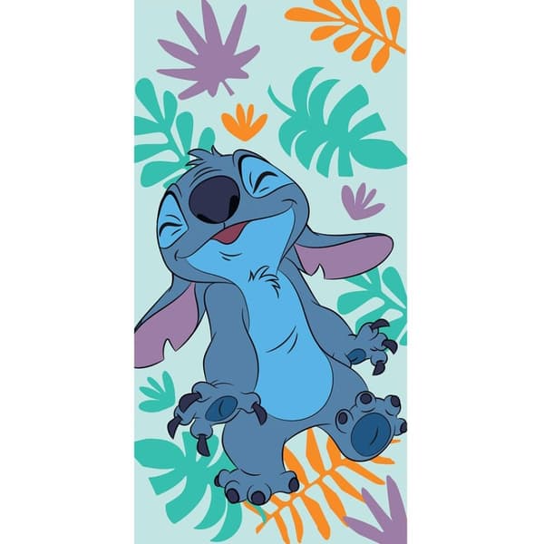 Disney Lilo & Stitch Rolig Badhandduk, Strandhandduk 70x140 cm