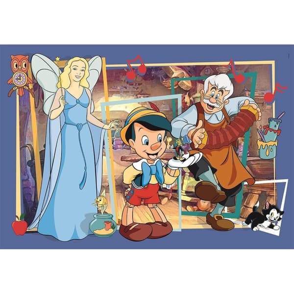Disney Klassiska Pinocchio 104-delar pussel