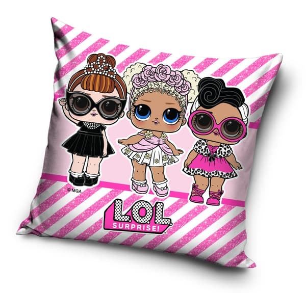 LOL Surprise dekorationskudde 40×40 cm