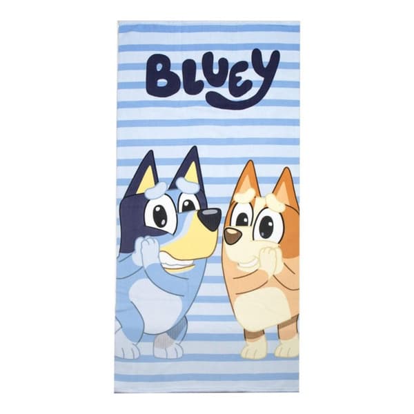 Bluey badhandduk, strandhandduk 70x140 cm (Snabbtorkande)