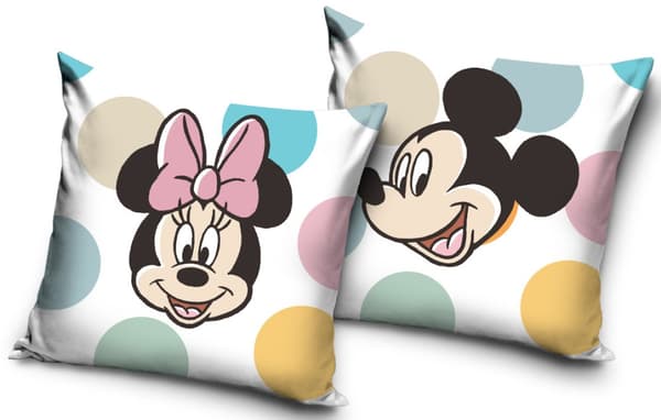Disney Mimmi Pigg Musse Pigg kudde, dekorationskudde 40×40 cm
