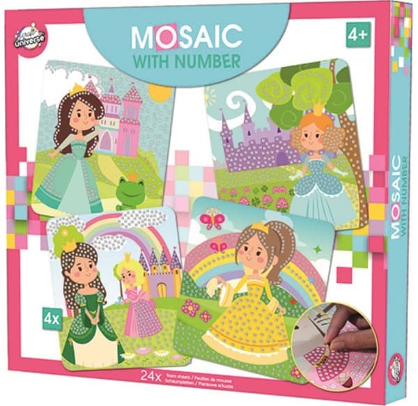Princess Princess Skum Mosaic Kreativ Set – Skapa Fantastiska Mosaiker!