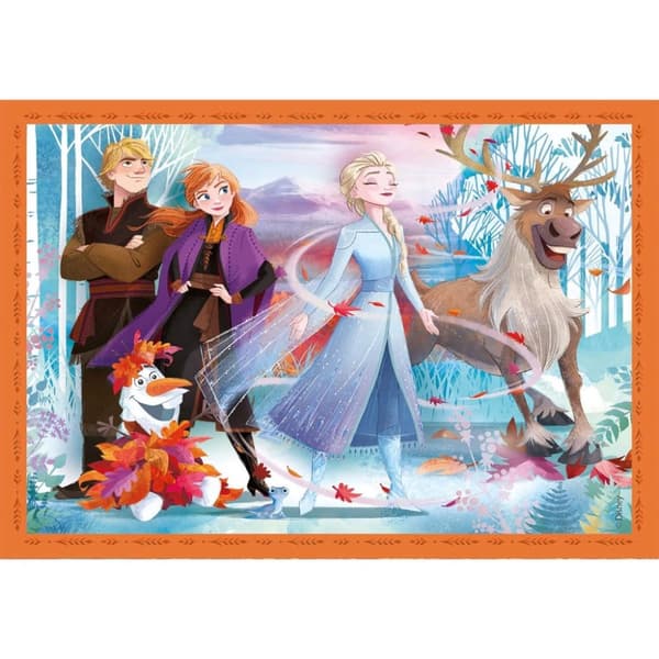 Disney Frozen 4-i-1 pussel av Clementoni