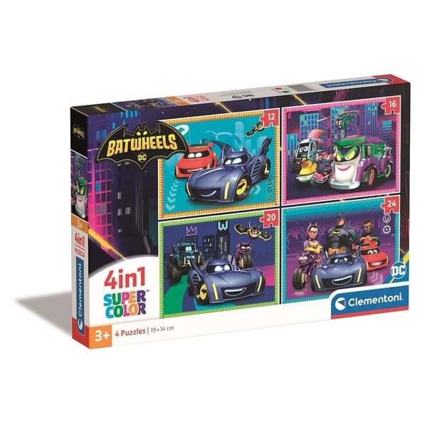 Batman Batwheels 4 i 1 pussel